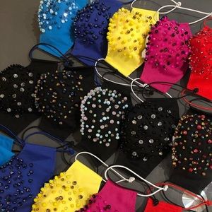 Fancy face mask,black face cover!